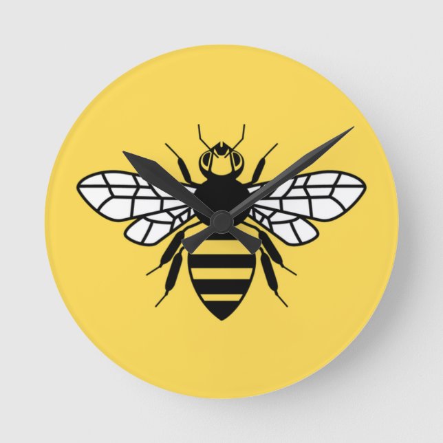 Horloge Ronde Manchester Bee (Recto)