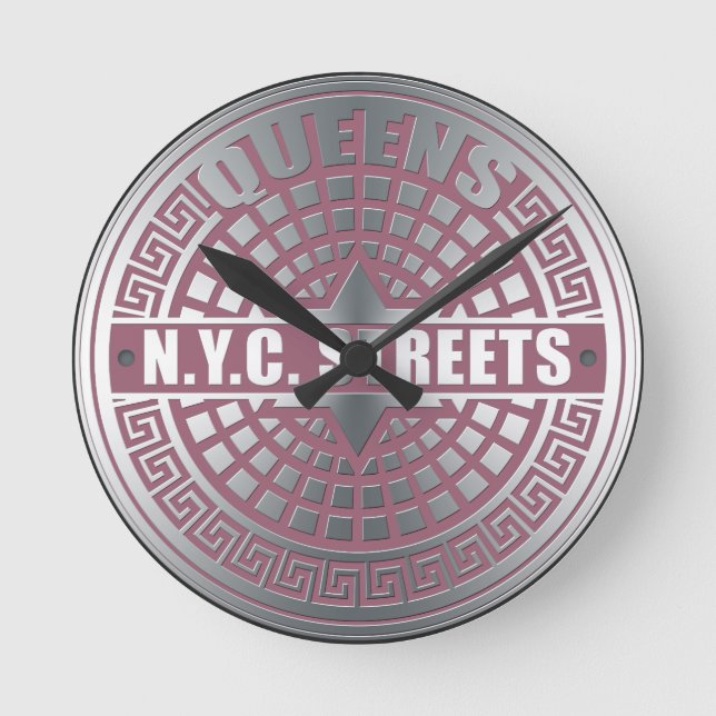 Horloge Ronde Manhole Covers Queens (Recto)