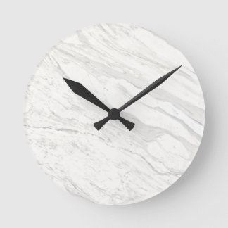Horloge Ronde Marbre blanc