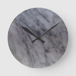 Horloge Ronde Marbre gris