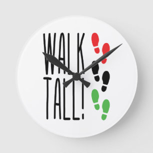 Horloge Ronde Marcher Haut