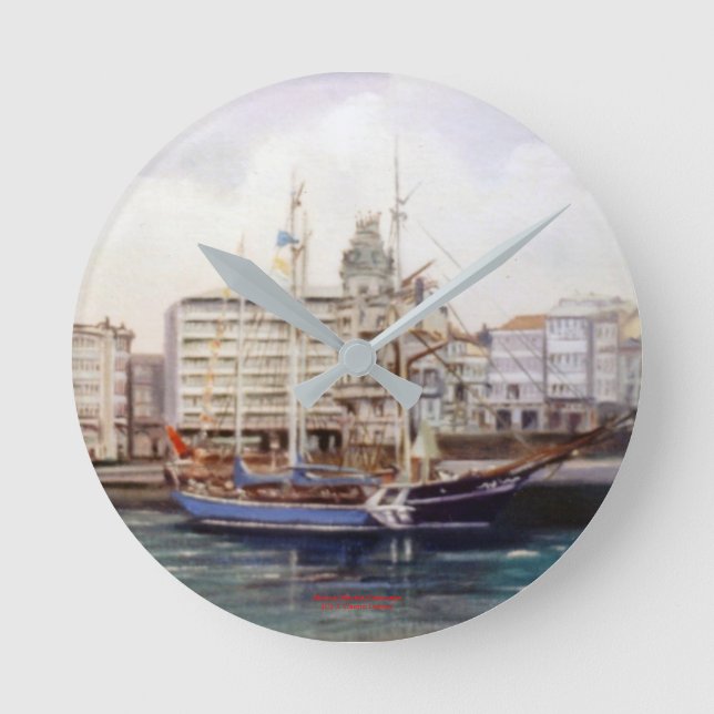 Horloge Ronde Marina/Mariña/Seascape (Recto)