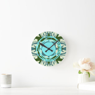 Horloge Ronde Maroc 3 couleur