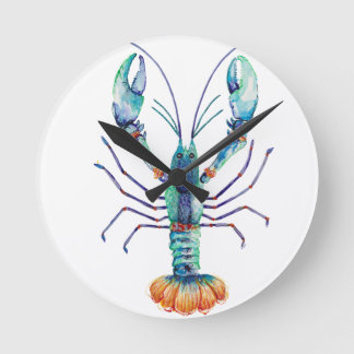 Horloge Ronde Marron