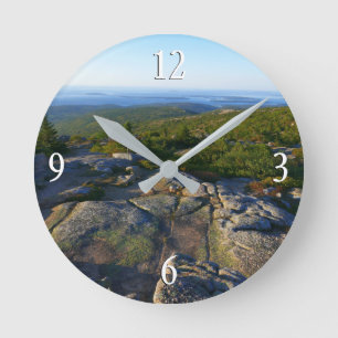 Horloge Ronde Matin au sommet du mont Cadillac à Acadia