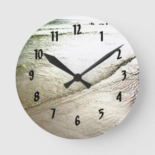 Horloge Ronde Médaille de Siesta Keys