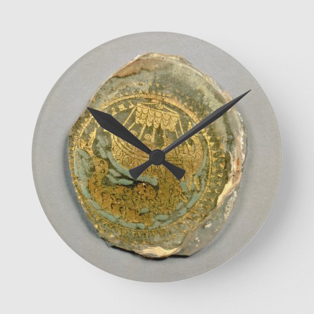 Horloge Ronde Médaillon dépeignant Jonas et la baleine, romaine, (Recto)