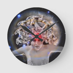 Horloge Ronde Medusa