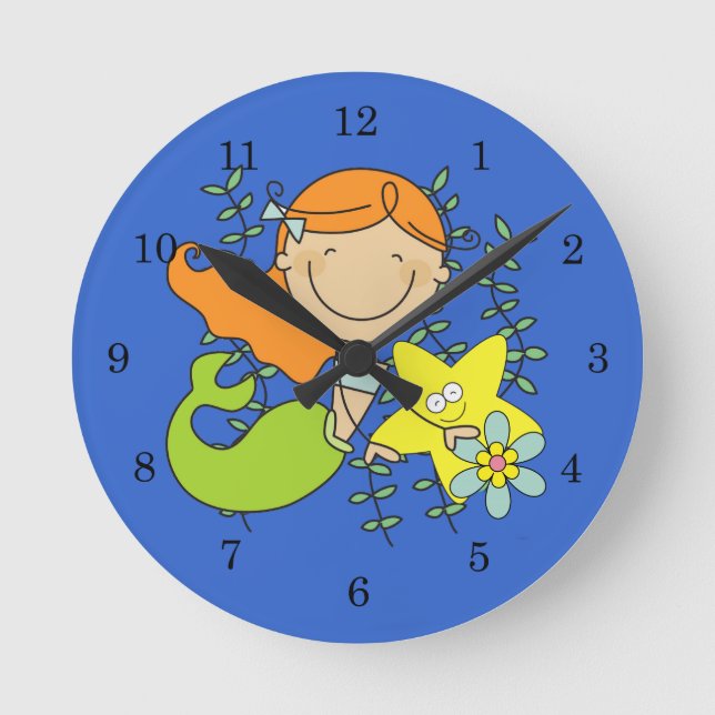 Horloge Ronde Mermaid (Recto)