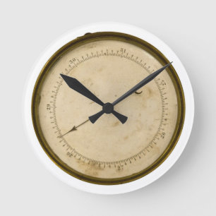 Horloge Ronde Mesure de Steampunk