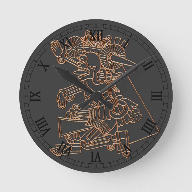 Horloge Ronde Mictlantecuhtli (Recto)