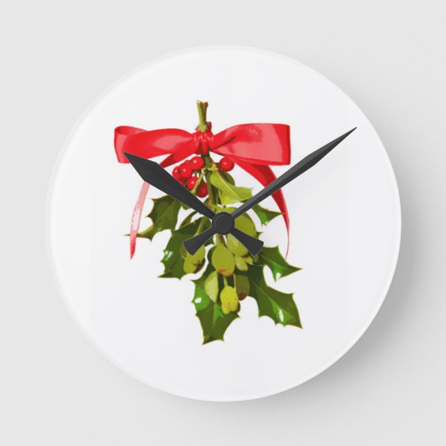 Horloge Ronde mistletoe (Recto)