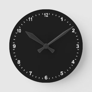 Horloge Ronde Modèle d'horloge - Créez votre propre / élégant, p