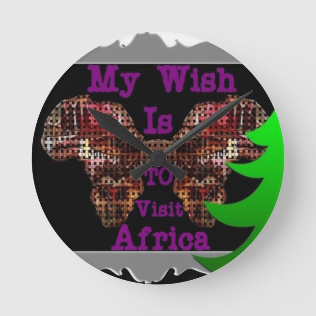 Horloge Ronde Mon souhait (Recto)