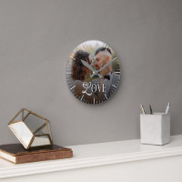 Monogramme de couple de photo de mariage personnal