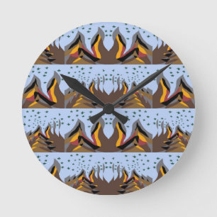 Horloge Ronde Montagnes cool
