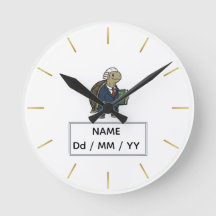 Montre Tortue d'Affaires Personnalisée