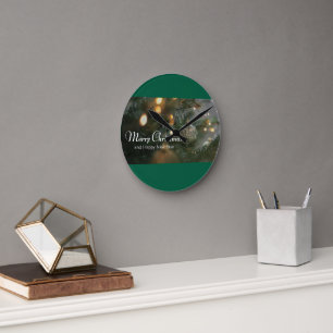 Horloge Ronde montres de conception de Noël