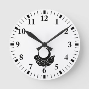 Horloge Ronde Moon and cloud