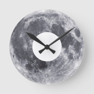 Horloge Ronde Moon donut