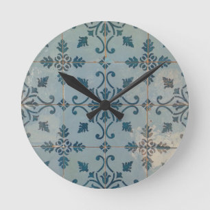 Horloge Ronde Mosaïques de cru du Portugal