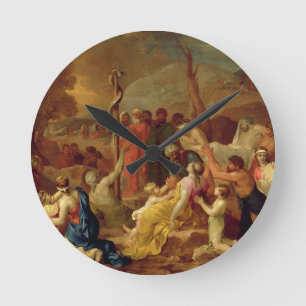 Horloge Ronde Moses and the Brazen Serpent, c.1653-54