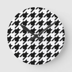 Horloge Ronde motif de vérification de la position de pied de ch