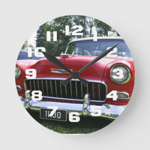 Horloge ronde moyenne de Chevy du cru 56