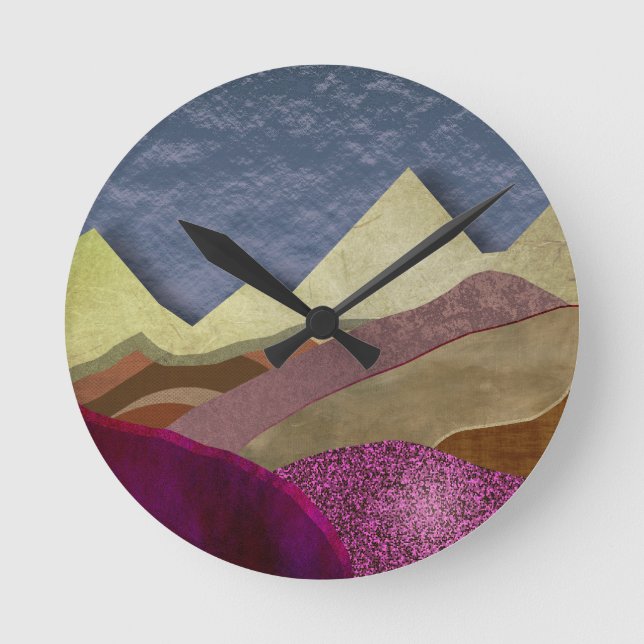 Horloge Ronde Mulberry Mountains (Recto)