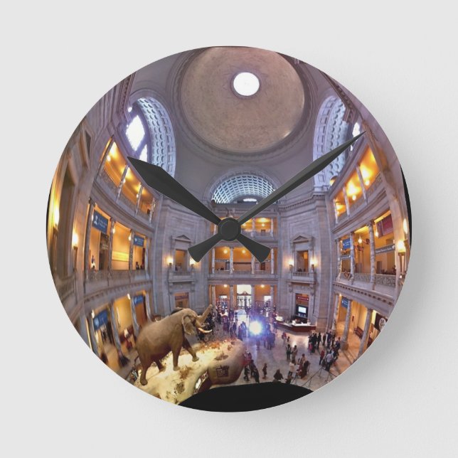 Horloge Ronde Musée d'histoire naturelle de Smithsonien (Recto)
