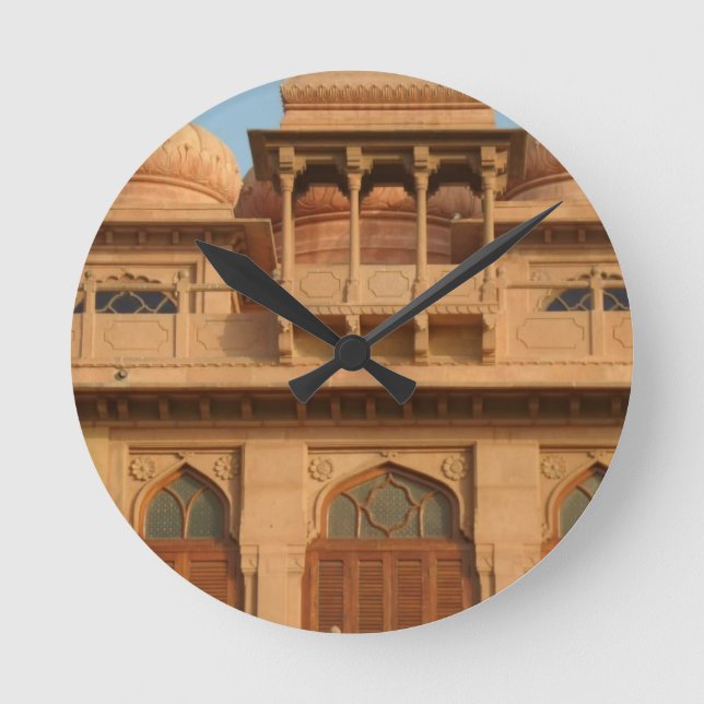 Horloge Ronde Musée du Palais de Mohatta : Design Iconique (Recto)
