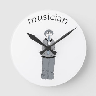 Horloge Ronde musicien
