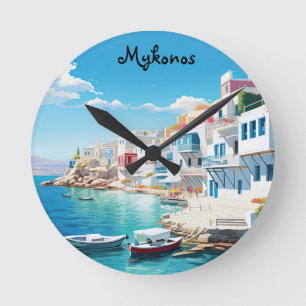 Horloge Ronde Myconos