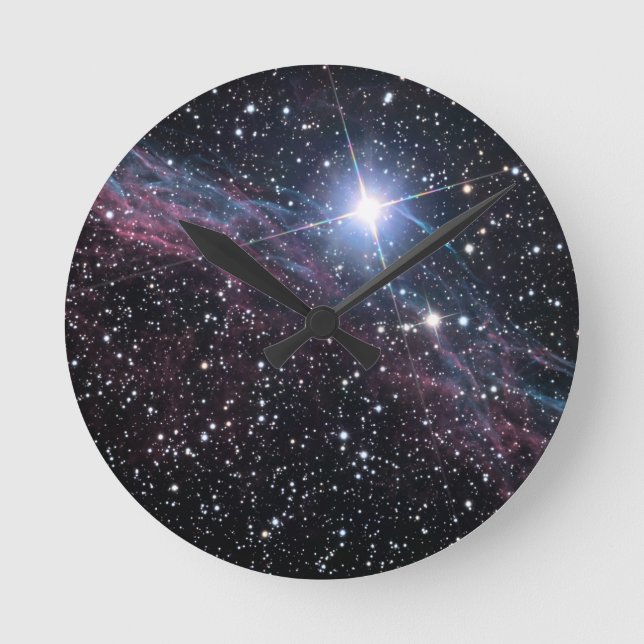 Horloge Ronde NASA ESA Veil nébuleuse (Recto)