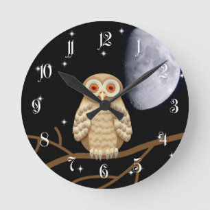 Horloge Ronde Night owl