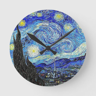 Horloge Ronde Night Starry Night