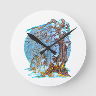 Horloge Ronde Noël à Elf Hall