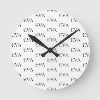 Horloge Ronde Nom, Eva