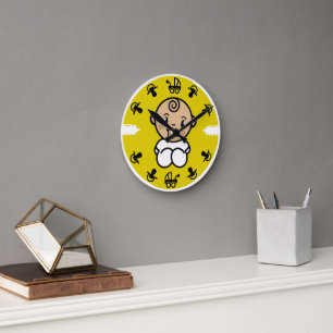 Horloge Ronde Novelty mignon Nouveau cadeau bébé