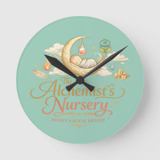 Horloge Ronde Nursery de l'Alchimiste