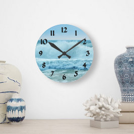 Horloge Ronde Ocean Wave