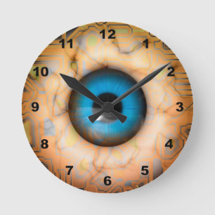 Horloge Ronde Oeil