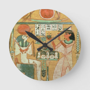 Horloge Ronde Ofenmut offrant à Osiris, Stele d'Ofenmut de