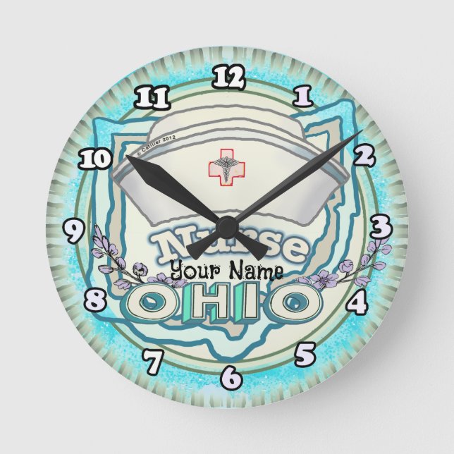Horloge Ronde Ohio Nurse (Recto)