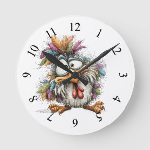 Horloge Ronde Oiseau original