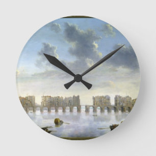 Horloge Ronde Old London Bridge (pétrole), c.1630