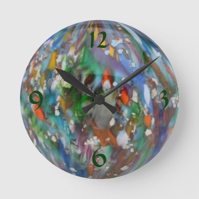 Horloge Ronde Onion Skin Peacock (Recto)