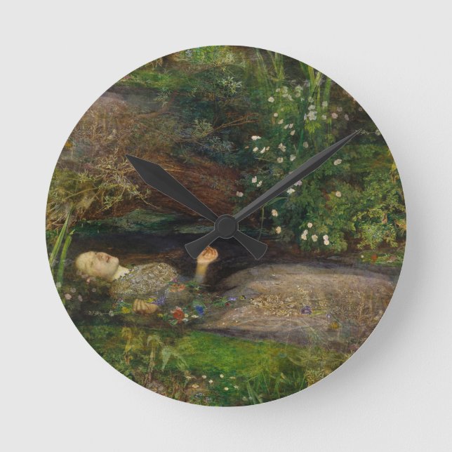 Horloge Ronde ophélie (Recto)