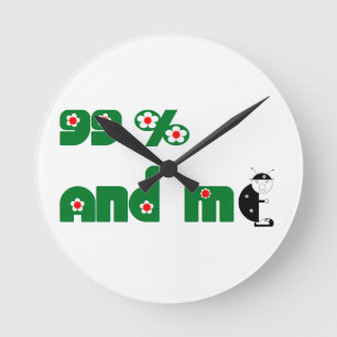 Horloge Ronde original ladybird