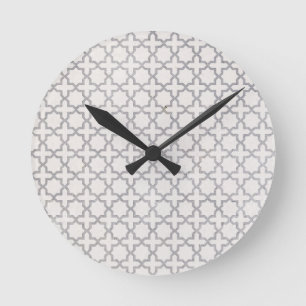 Horloge Ronde Ornement arabesque élégant